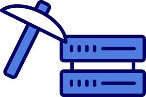 Data Mining Vector Icon