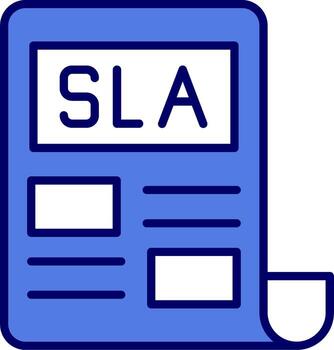 Sla vector icono