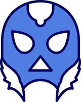 lucha mascaras vector icono