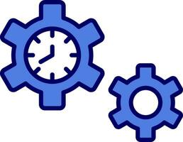 icono de vector de gestión de tiempo