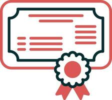 Certificate Vector Icon