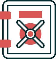 Safe Box Vector Icon