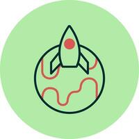 Spaceship Vector Icon