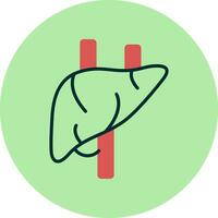 Liver Vector Icon