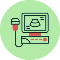 Ultrasonography Vector Icon