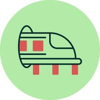 Hyperloop Vector Icon