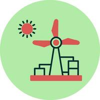 Wind Energy Vector Icon