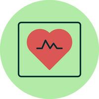 Heart Rate Vector Icon