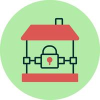 icono de vector de ejecución hipotecaria