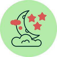 Moon Vector Icon