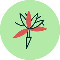 Bird Of Paradise Vector Icon