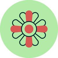 Gaillardia Vector Icon