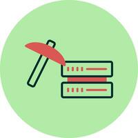 Data Mining Vector Icon