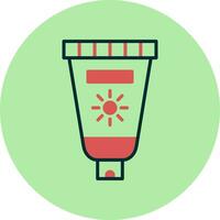 Sunscreen Vector Icon