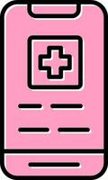 Medical App Vector Icon