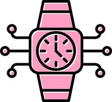 icono de vector de reloj inteligente