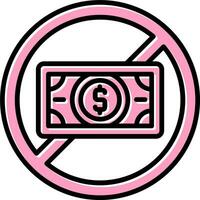 No Money Vector Icon