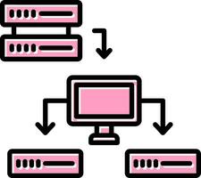 Structured Data Vector Icon