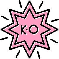 Ko Vector Icon