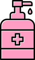 Hand Sanitizer Vector Icon