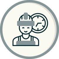 Working Hours Vector Icon