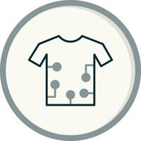 Smart Clothing Vector Icon