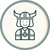 Viking Vector Icon