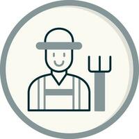 Farmer Vector Icon