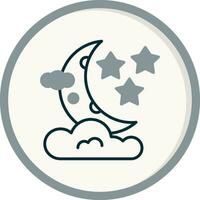 Moon Vector Icon