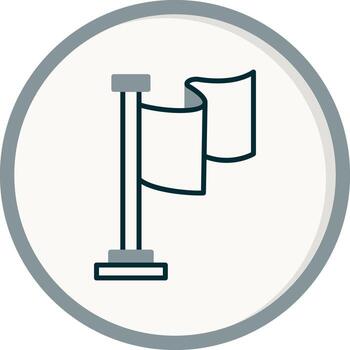 icono de vector de bandera