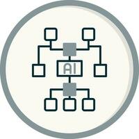 Artificial Intelligence Vector Icon