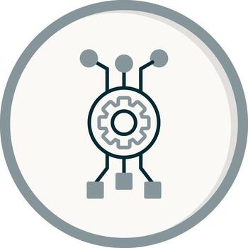 Algorithm Vector Icon