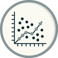 Linear Regression Vector Icon