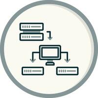 Structured Data Vector Icon