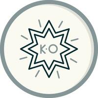 Ko Vector Icon