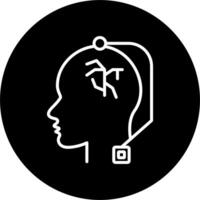 Deep Brain Stimulation Vector Icon