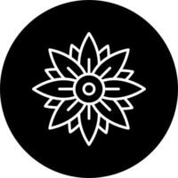 Chrysanthemum Vector Icon