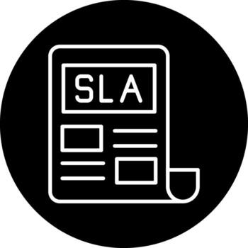 Sla vector icono