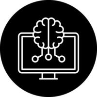 Machine Learning Vector Icon