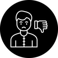 Dissatisfaction Vector Icon