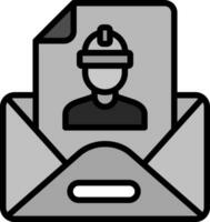 Recommendation Letter Vector Icon