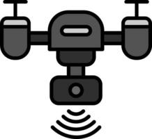 Smart Drone Vector Icon