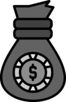 Money Bag Vector Icon