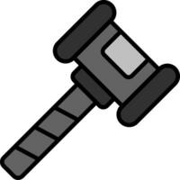 Hammer Vector Icon