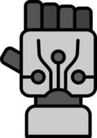 Bionic Hand Vector Icon