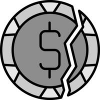 Bankruptcy Vector Icon