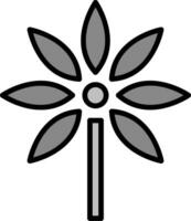 Schefflera Vector Icon