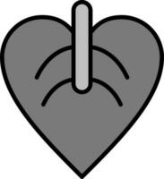 icono de vector de anthurium