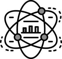 icono de vector de ciencia de datos