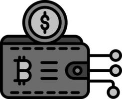 Crypto Wallet Vector Icon